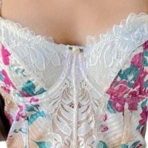FREE PEOPLE INTIMATELY WOMEN’S CORSET WITH MANY AMAZING FEATURES & DETAILS NWOT